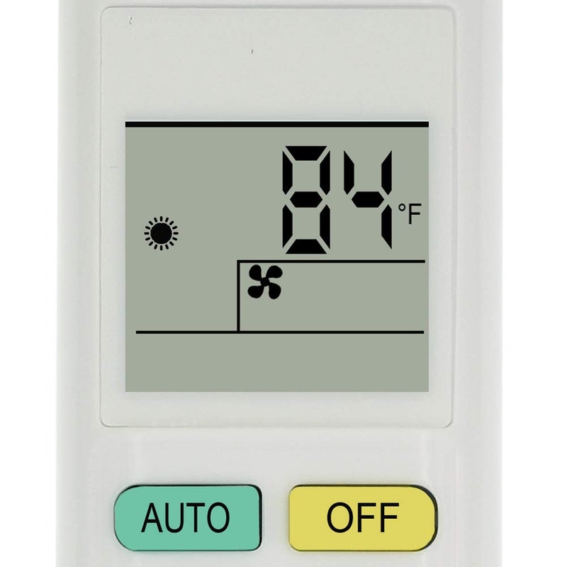 RCECAOSHAN Replacement for Daikin Air Conditioner Remote Control ARC480A1 ARC480A2 ARC480A3 ARC480A4 ARC480A5 ARC480A6 ARC480A7 ARC480A8 ARC480A9 ARC480A10 ARC480A11 English Version Display in Fahrenheit - Image 3